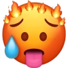Overheated Emoji