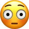Blushing Surprise Emoji