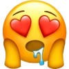 Love Struck Emoji